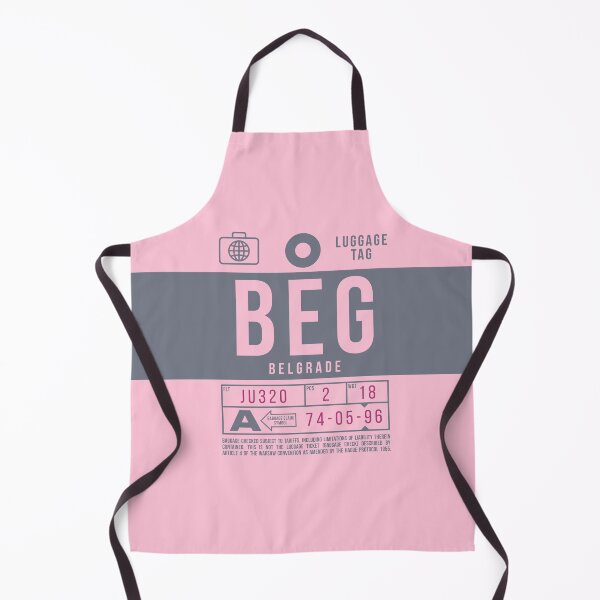 Item preview, Luggage Tag B - BEG Belgrade Serbia designed and sold by VoodooCircus.
