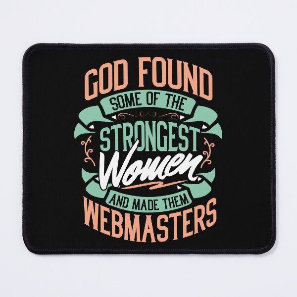 Artikelvorschau, Strong Woman Webmasters Profession Gift  entworfen und verkauft von haselshirt.
