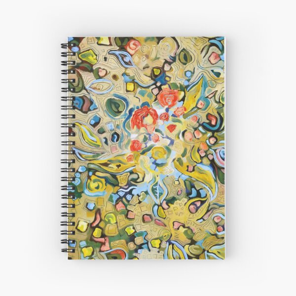 Golden Song Spiral Notebook