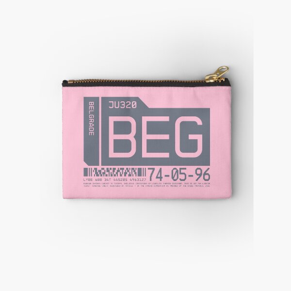 Item preview, Luggage Tag C - BEG Belgrade Serbia designed and sold by VoodooCircus.