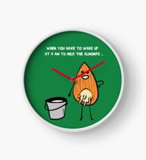 Vegans unite! Clock