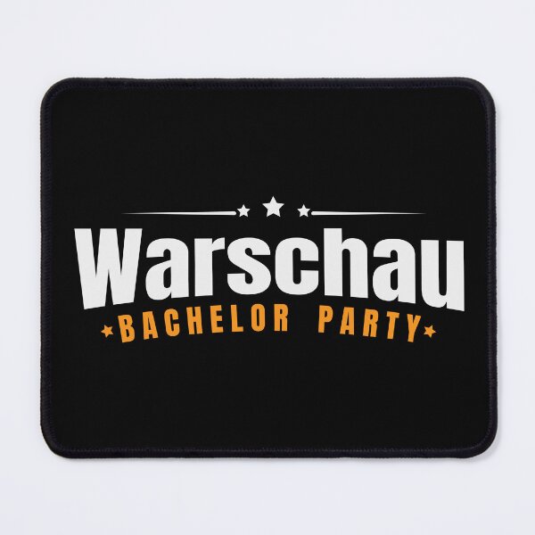 Item preview, Bachelor Party Shirt Warschau Pre Wedding Celebration Tee designed and sold by haselshirt.