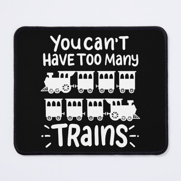 Item preview, You Can't Have Too Many Trains Locomotive Driver designed and sold by haselshirt.
