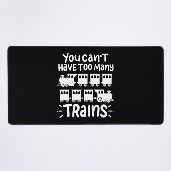 Item preview, You Can't Have Too Many Trains Locomotive Driver designed and sold by haselshirt.