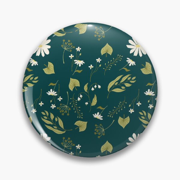 Item preview, Green florals and leaves designed and sold by PeachyLitchi.