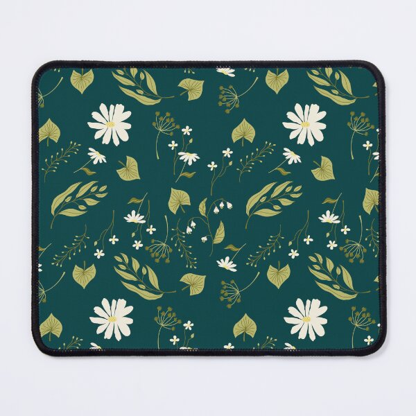Item preview, Green florals and leaves designed and sold by PeachyLitchi.