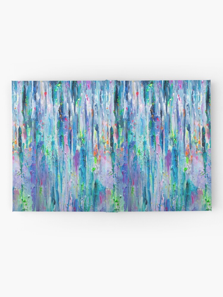 Alternate view of Silver Rain Hardcover Journal