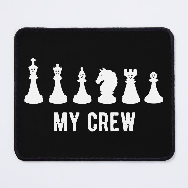 Item preview, My Crew Chess Boardgame Cute Game Pieces Gift designed and sold by haselshirt.