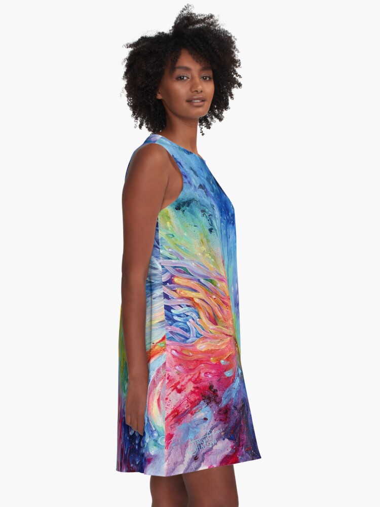 Alternate view of Coralized A-Line Dress