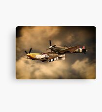 Old Flying Machines Canvas Print