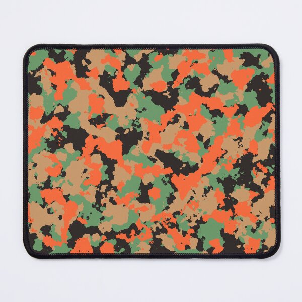 Item preview, Teal Orange Wheat Camouflage  designed and sold by Tshirtstory.