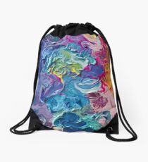 Rainbow Flow Abstraktion Rucksackbeutel