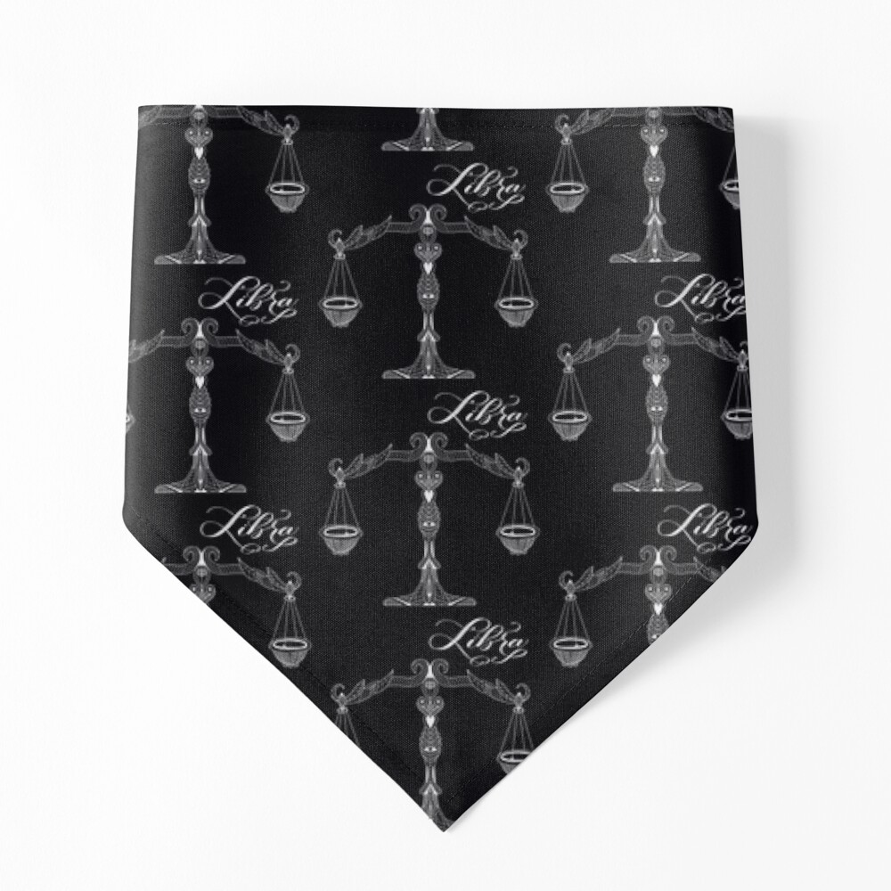 Libra Scale Silhouette Bandana