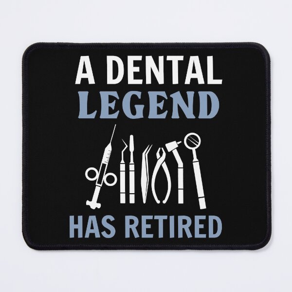 Item preview, A Dental Legend Has Retired Dentist Dentistry designed and sold by haselshirt.