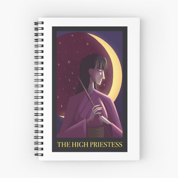 Item preview, THE HIGH PRIESTESS- yukiko tarot card designed and sold by coolwhiip.