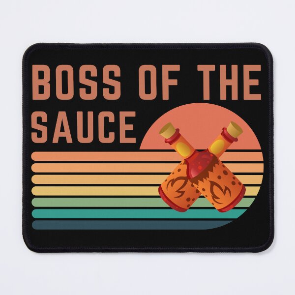 Item preview, Boss of the Sauce - Funny BBQ designed and sold by MacAndMoose.