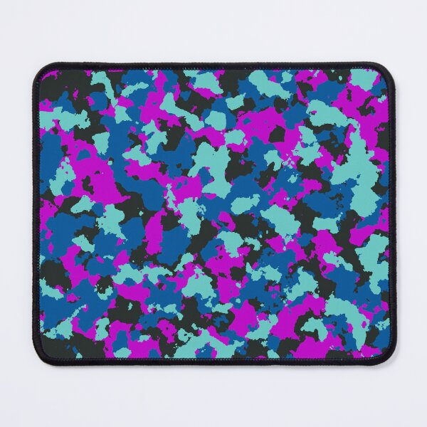 Item preview, Purple Aqua Camouflage  designed and sold by Tshirtstory.