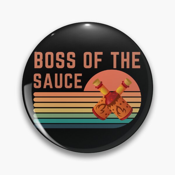 Item preview, Boss of the Sauce - Funny BBQ designed and sold by MacAndMoose.
