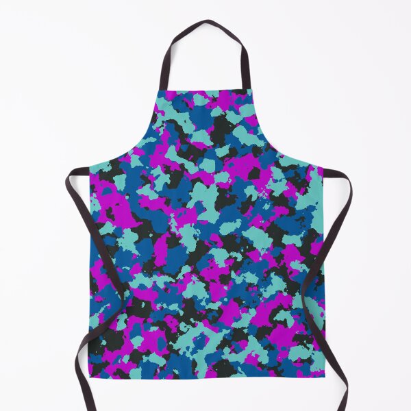 Item preview, Purple Aqua Camouflage designed and sold by Tshirtstory.