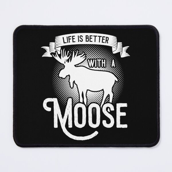 Item preview, Life Better With Moose Spirit Animal Gift Idea designed and sold by haselshirt.