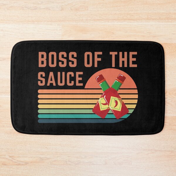 Item preview, Boss of the Sauce - Funny BBQ designed and sold by MacAndMoose.