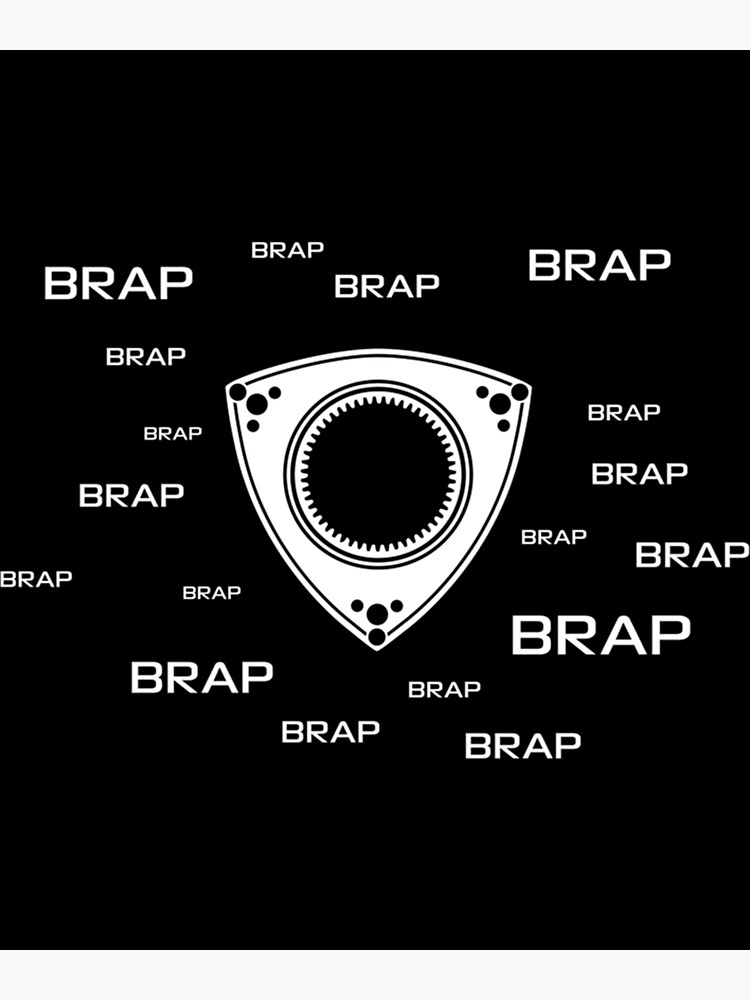 Póster «Rotary Brap (el ruido que hace un motor rotativo) Niños» de ...