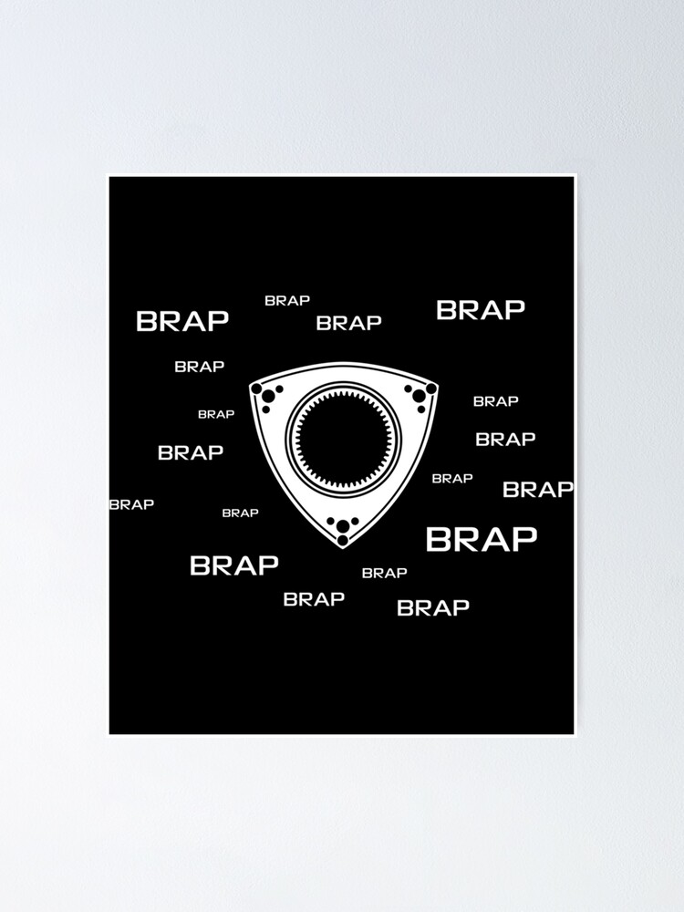 Póster «Rotary Brap (el ruido que hace un motor rotativo) Niños» de ...