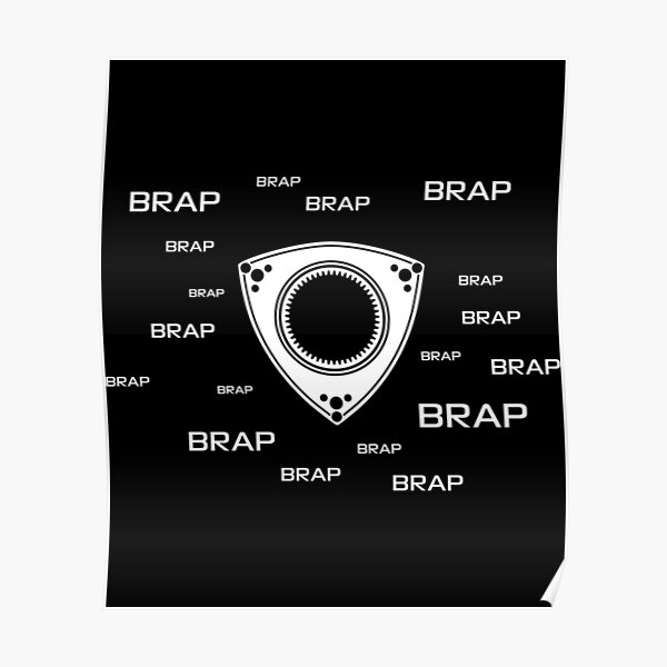 Póster «Rotary Brap (el ruido que hace un motor rotativo) Niños» de ...