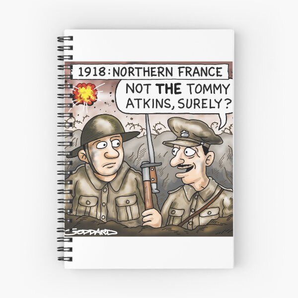 Artikelvorschau, Tommy Atkins entworfen und verkauft von goddardcartoons.