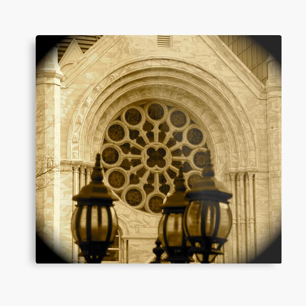 Tampa's Glass Window Metal Print
