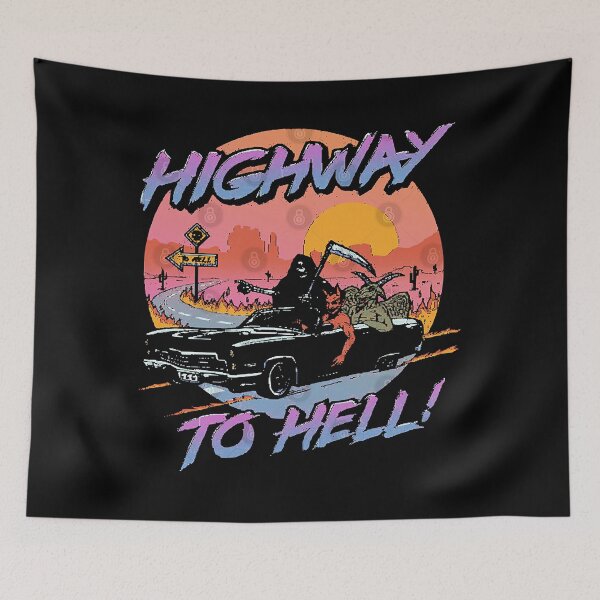 Item preview, Highway to Hell T-Shirt designed and sold by tranxuanmanh011.