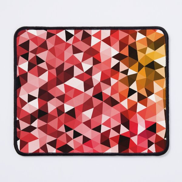 Item preview, Low Poly Texture In Red Pink Orange Yellow Color designed and sold by risingrocket.