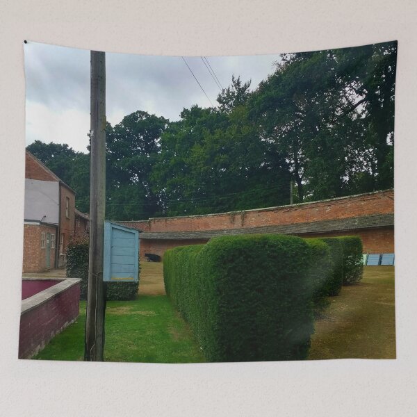 Item preview, #161 |☼| Hedges By The Telegraph Pole (Elsham Hall, Gardens & Country Park) designed and sold by Naean H.F. (Nez Man).