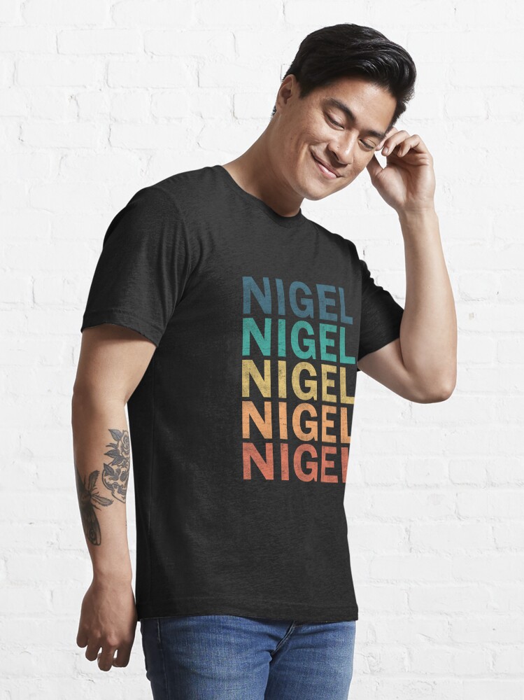 Nigel Name T Shirt - Nigel Vintage Retro Name Gift Item Tee  