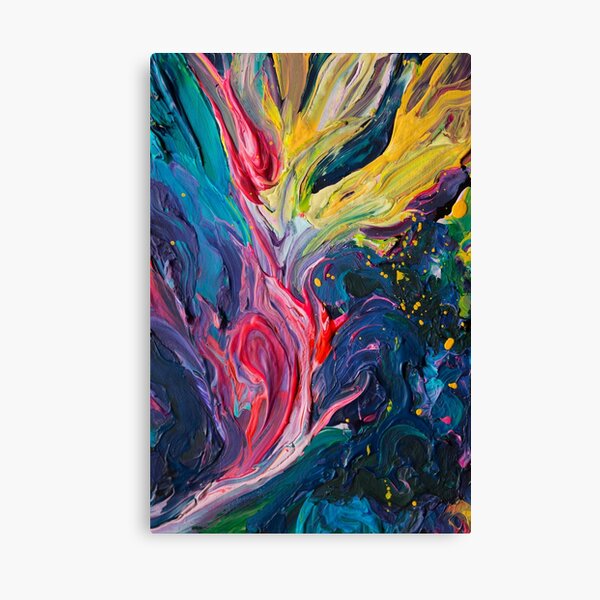 Bird Flower Canvas Print