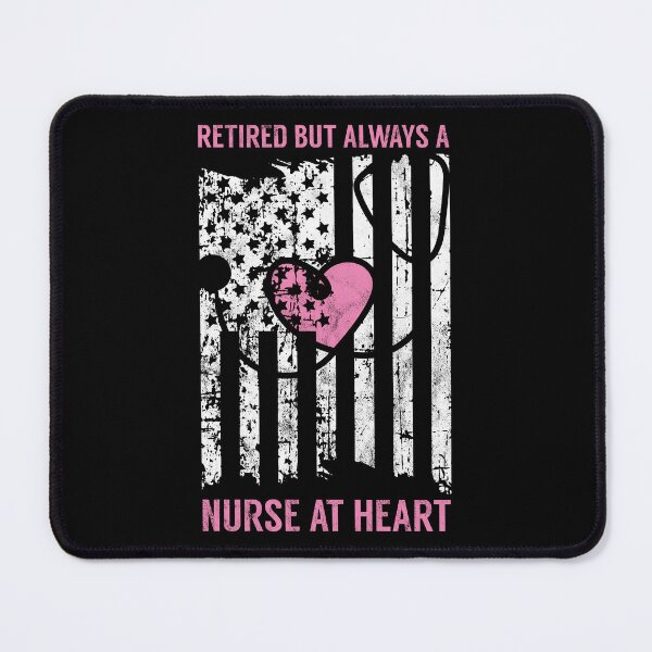 Item preview, Retired Always Nurse At Heart Retirement Gift Idea designed and sold by haselshirt.