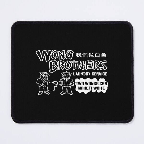 Item preview, Wong Brothers Laundry Two Wongs make it white designed and sold by FoxSebastian.
