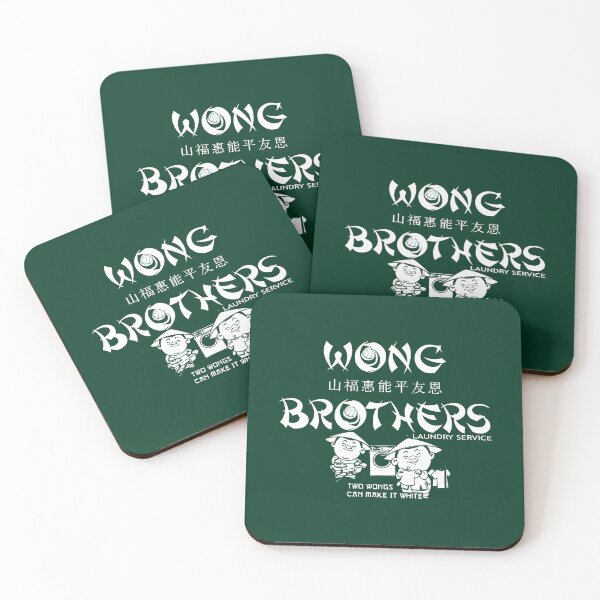 Item preview, Wong Brothers Laundry Service two Wongs can make it white nice  designed and sold by FoxSebastian.