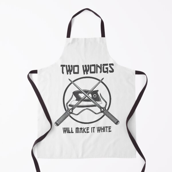 Item preview, Funny Two Wongs Can Make It White designed and sold by FoxSebastian.