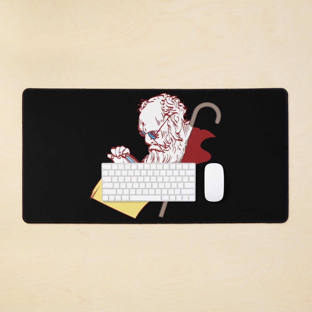 Item preview, Desk Mat designed and sold by alltheprints.