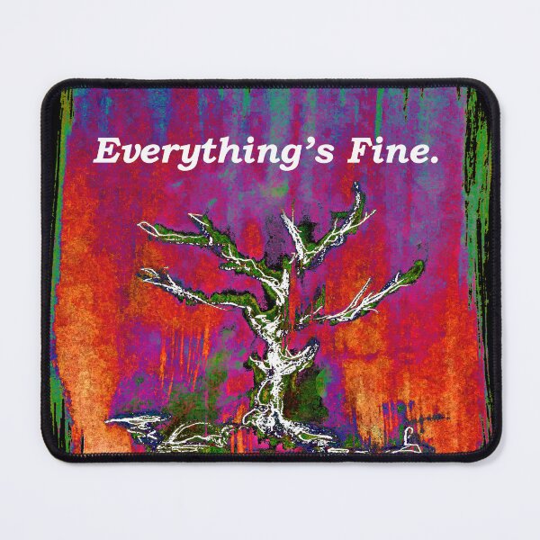 Item preview, Everything's Fine Radiation Digital Fine Art designed and sold by SubtleSplit.