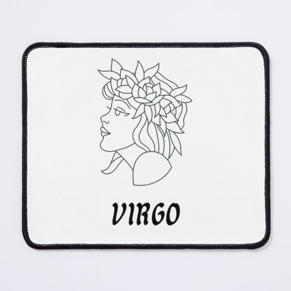 Item preview, Black Virgo maiden designed and sold by Wavytarot.