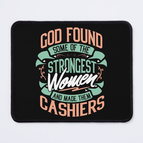 Item preview, Strong Woman Cashier Profession Gift Idea designed and sold by haselshirt.
