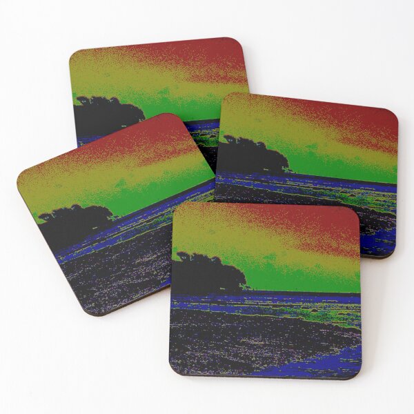 Item preview, Stylized Panorama of the Bay at Thorneside designed and sold by Geoff Treagus.
