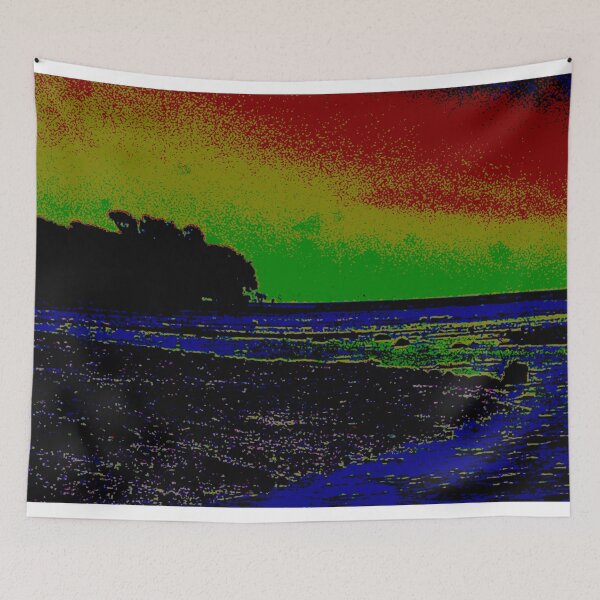 Item preview, Stylized Panorama of the Bay at Thorneside designed and sold by Geoff Treagus.