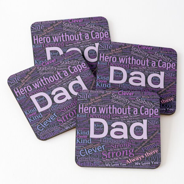 Item preview, Hero without a cape dad- Fathers day designed and sold by TimeOfTheFuture.