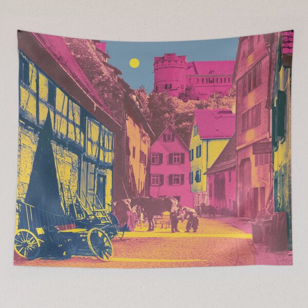Item preview, Tübingen Old Town, 1940s designed and sold by Mauswohn.