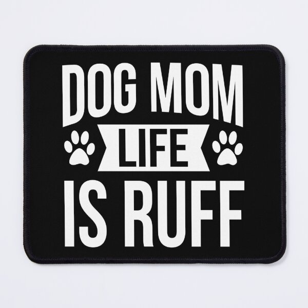 Item preview, Dog Shirt Dog Mom Life Is Ruff Funny Gift Tee designed and sold by haselshirt.