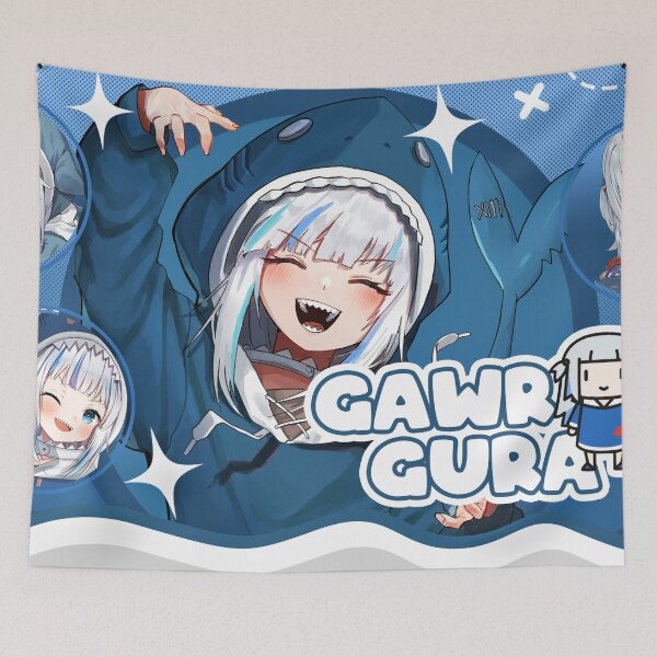 Item preview, Kawaii Aesthetic Gawr Gura Anime designed and sold by kylewords00.