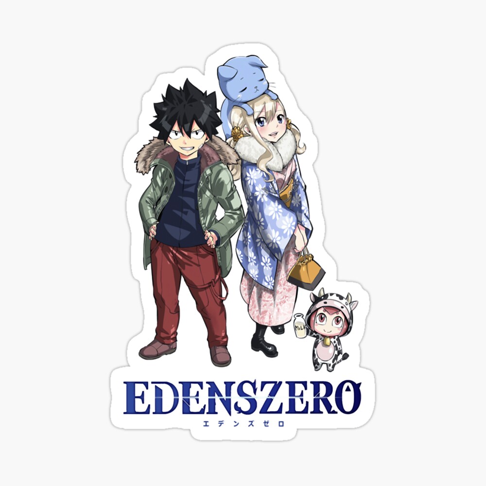 Acrylic stand - EDENS ZERO / Rebecca Bluegarden & Happy (EDENS